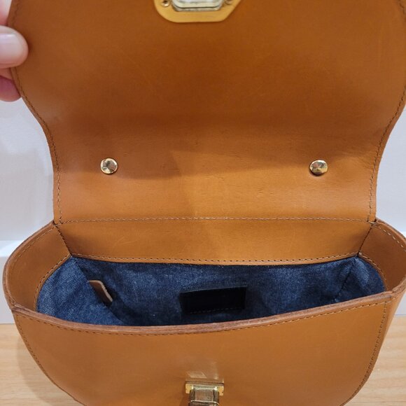 Clare V. Elodie Bag in Cuoio Vachetta - Picture 3 of 7